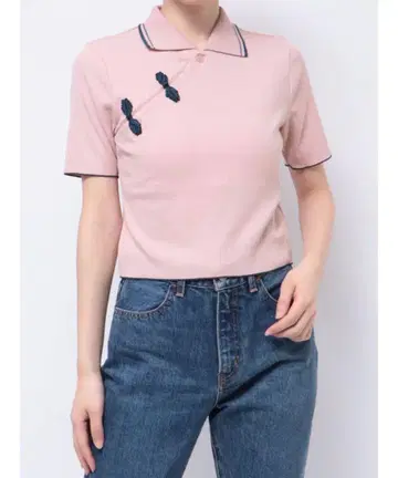 jouetie 차이나 폴로 상의