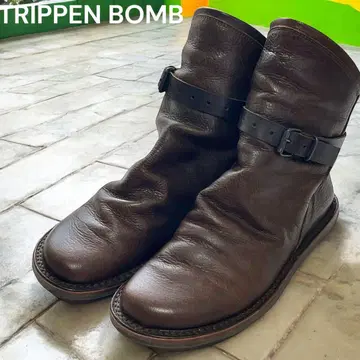 새상품급 트리픈 봄 숏부츠 다크 브라운 39 25cm 상당