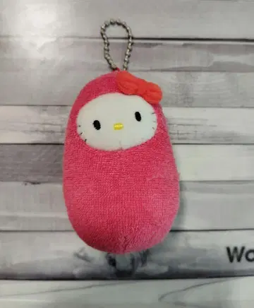 레어 멘타이코 키티 봉제 인형 키링 하카타 명란젓 한정판