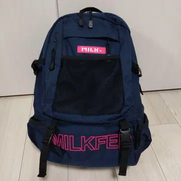 MILKFED. 네이비 백팩