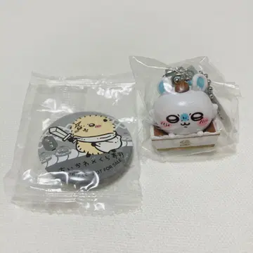 치이카와 (먼작귀) 캔뱃지 및 스트랩 세트