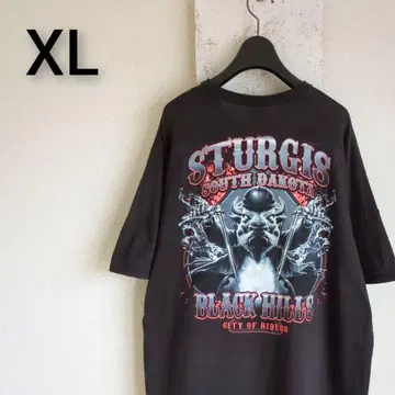 구제 의류 스타지스 STURGIS 티셔츠 바이커 블랙 XL