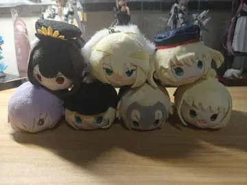 FGO 쫄깃쫄깃 마스코트 세트 fate 봉제 인형 네로 마슈 세이버