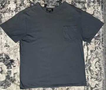 A.P.C 아페쎄 포켓 티셔츠 코튼 100% 그레이 S