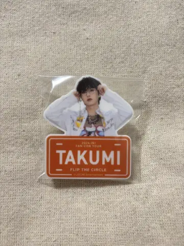 TAKUMI 2024 FAN CON TOUR 오자키 타쿠미 명찰
