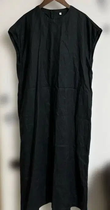 무인양품 린넨 원피스 블랙 L 사만사 모스모스