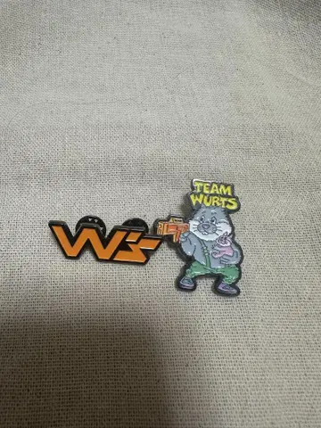 TEAM WURTS 핀 배지