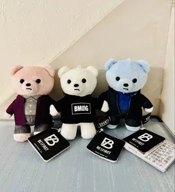 미사용품 BE:FIRST SHUNTO 곰 마스코트 3종 세트