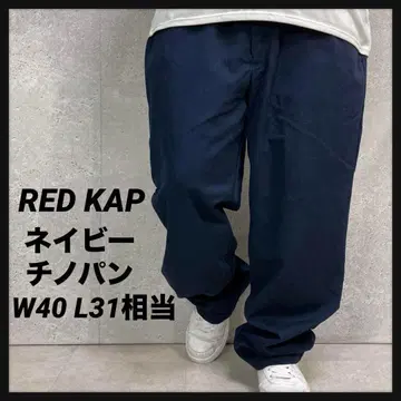 RED KAP 레드 캡 네이비 치노 팬츠 워크 팬츠 W40 L31 상당