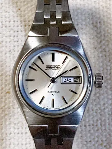 SEIKO/세이코 자동 시계 실버 여성용