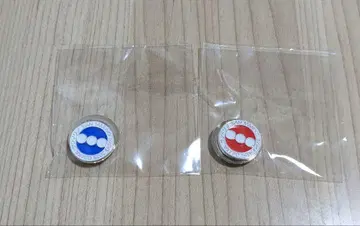 오사카 간사이 엑스포 산마리노 핀 배지 2개 세트