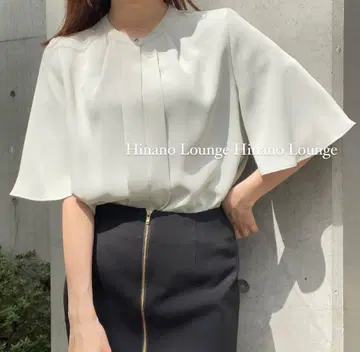 Natural Beauty Basic 드레이프감 블라우스