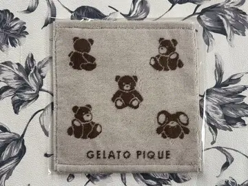 gelato pique 팬더 모티브 자카드 핸드 타월