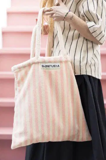 BONCUSTA NARAM 토트백 핑크
