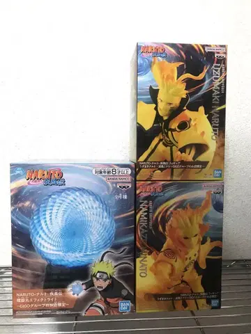 NARUTO 나선형 이펙트 라이트 나루토 미나토 GiGO 피규어