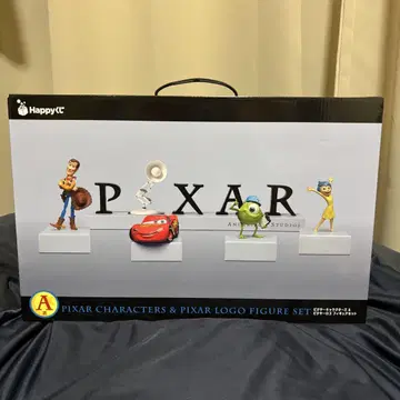 A상 픽사 캐릭터 & 로고 피규어 세트