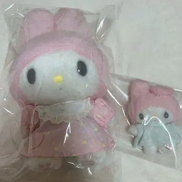 마이멜로디 봉제 인형 옷 갈아입기 시리즈