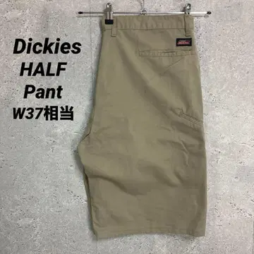 디키즈 베이지 하프 팬츠 치노 팬츠 워크 W37 상당
