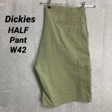디키즈 카고 팬츠 베이지 치노 팬츠 하프 팬츠 W42