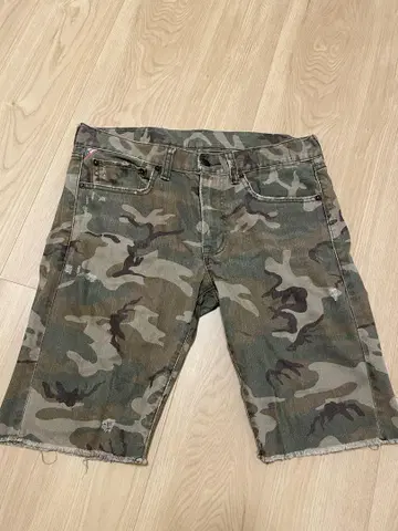 DENIM & SUPPLY 카모플라쥬 데님 숏 팬츠