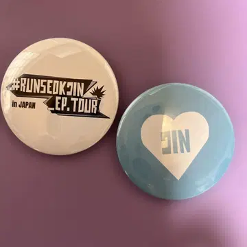 RUNSEOKJIN_EP.TOUR in JAPAN 캔뱃지 진 2종