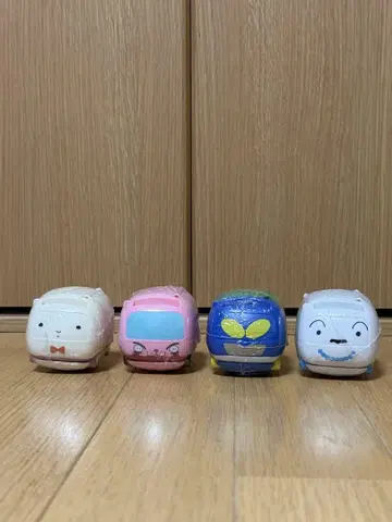 애니메이션 캐릭터 캡슐 토이 4개 세트
