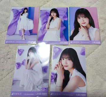 노기자카46 쿠보 시오리 12번째 기념일 1 브로마이드 5종 컴프