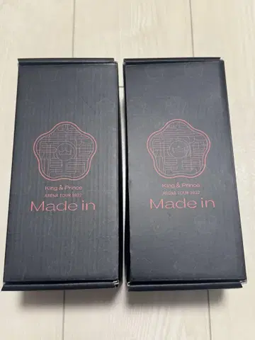 King & Prince 킹프리 응원봉 2개 세트 Made in