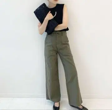 plage 린넨 슬리브리스 풀오버