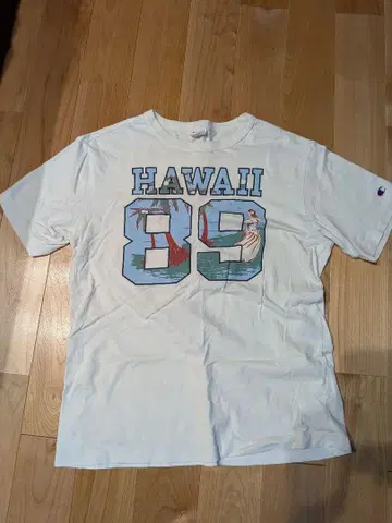 챔피온 넘버링 티셔츠 Hawaii