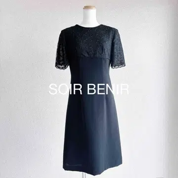 도쿄 소와르 SOIR BENIR 소와르 베닐 레이스 절개 원피스