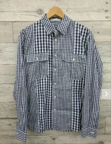 jw.anderson 크레이지 패턴 깅엄 체크 셔츠