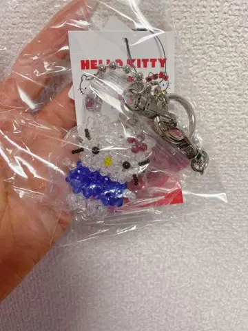 LOWRYS FARM Me% HELLO KITTY 비즈 키 참