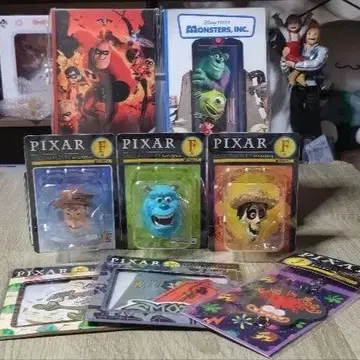 Happy 복권 / PIXAR 2025 페이스 마그넷 세트