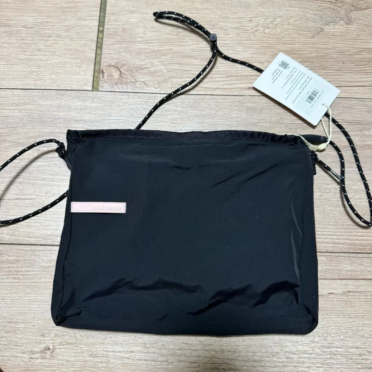 minitmute spoty Bask Backpack 11L Black minitmute