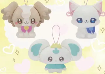 쁘띠큐아 Precure Fairies 봉제 인형 코무기 아유키 아포룬