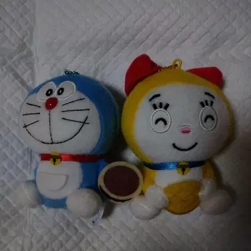 도라에몽과 도라미 봉제 인형