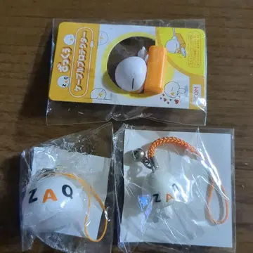 ZAQ 캐릭터 스트랩 2개 세트 외