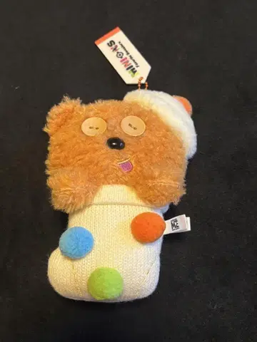 USJ 한정판 팀 봉제 인형 공 체인 크리스마스 미니언