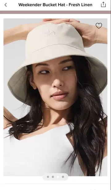 ALO alo yoga 버킷 햇 모자 애로우