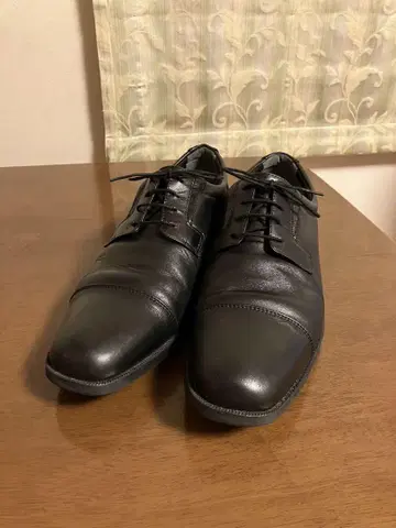 Mizuno 가죽 신발 블랙 X10 모델 사이즈 27.5 EEE