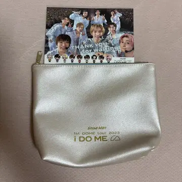 Snow Man 1st DOME tour 2023 파우치 i DO ME