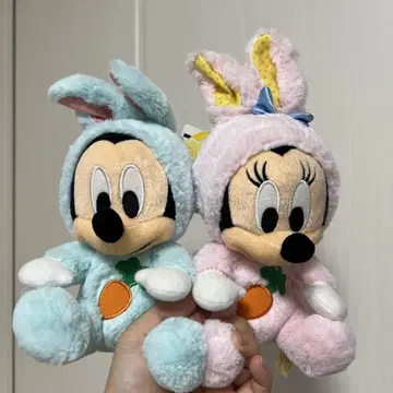 미키 미니 봉제 인형 세트