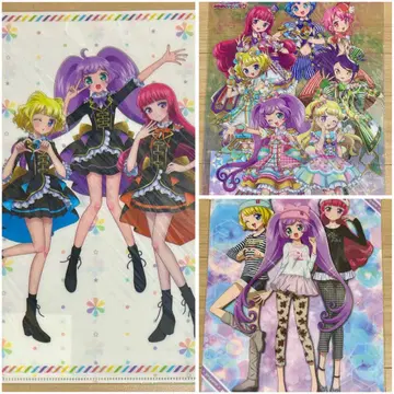 프리파라 클리어 파일 3종 라라 미레이 소피