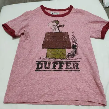 DUFFER 스누피 티셔츠 M 사이즈