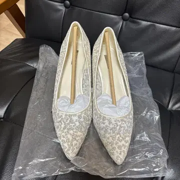 RANDA 브라이덜 슈즈 힐 25cm 신발 밴딩 깔창 포함