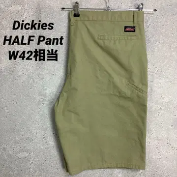 디키즈 베이지 치노 팬츠 하프 팬츠 빅 사이즈 W42 상당