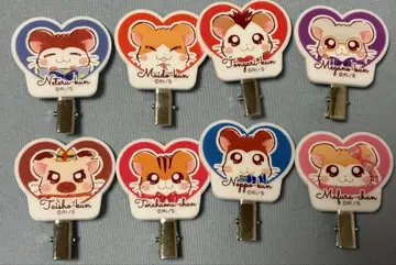 토토코 하무타로 아크릴 헤어 클립 8종 세트