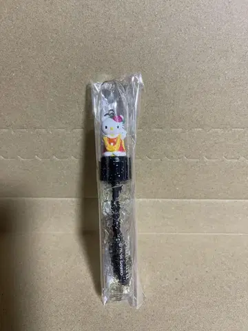 헬로키티 키링 블랙 약 10cm