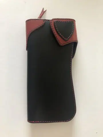 바이크 라이더를 사랑하는 새들 레더 장지갑 새상품급